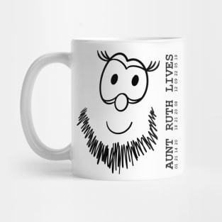 Aunt Ruth Lives (Black) Mug